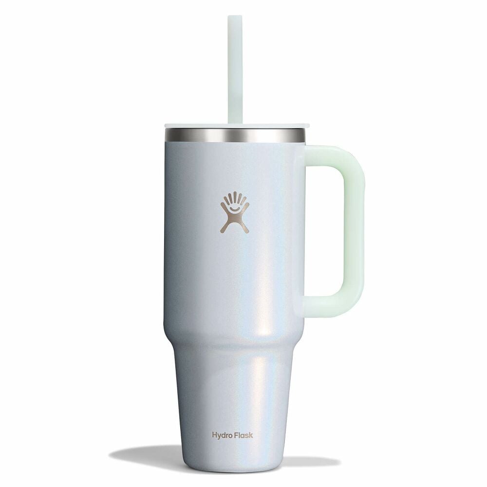 40 oz Travel Tumbler - Glimmer Blue